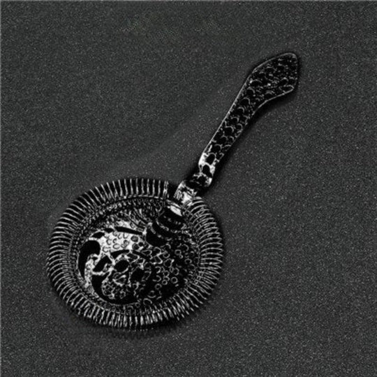 Skull, Clock or Scorpion Style Cocktail Strainer