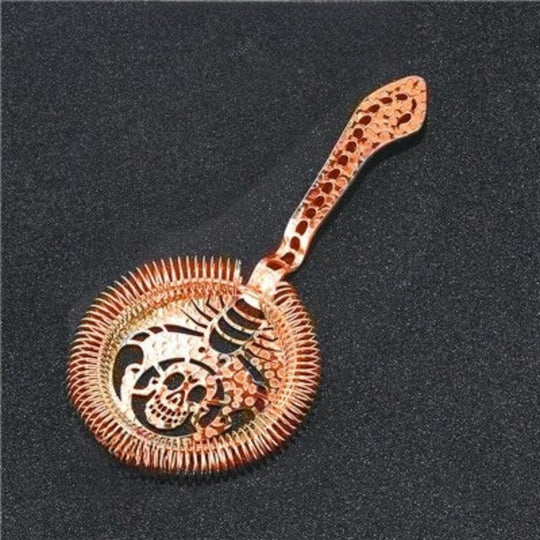 Skull, Clock or Scorpion Style Cocktail Strainer