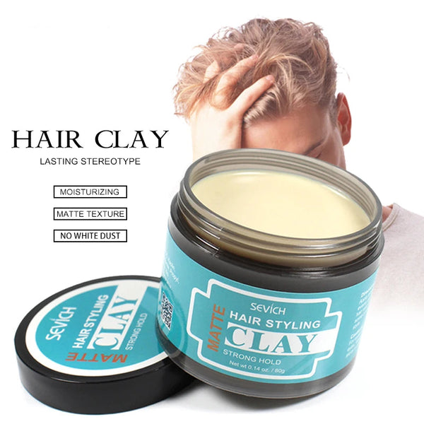 Strong Hold Hair Styling Clay