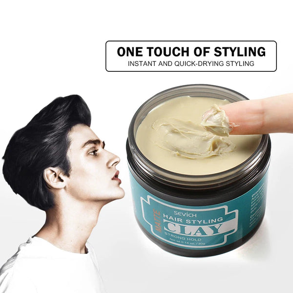 Strong Hold Hair Styling Clay
