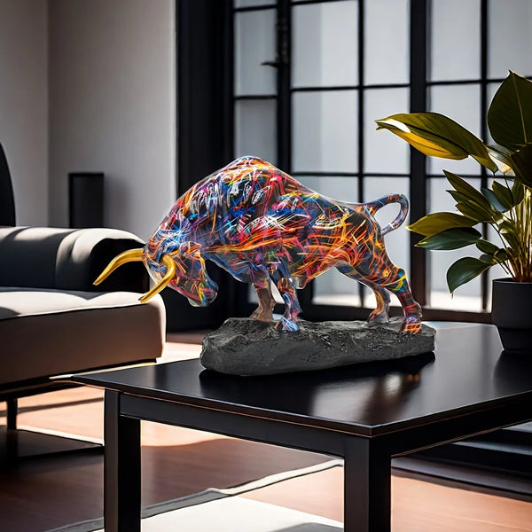Bronze Bull Statue