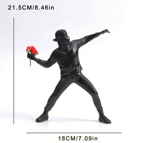 Flower Thrower Statue