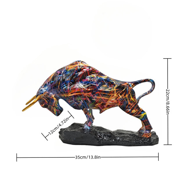 Bronze Bull Statue