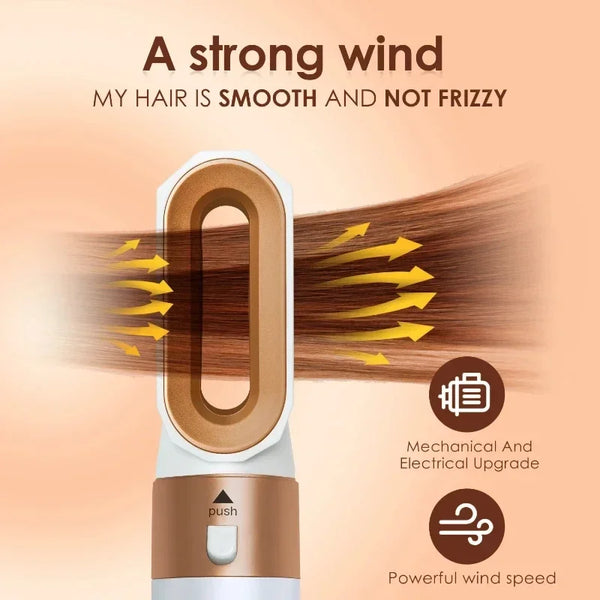 5 in 1 Professional Hair Dryer/Curler/Blower