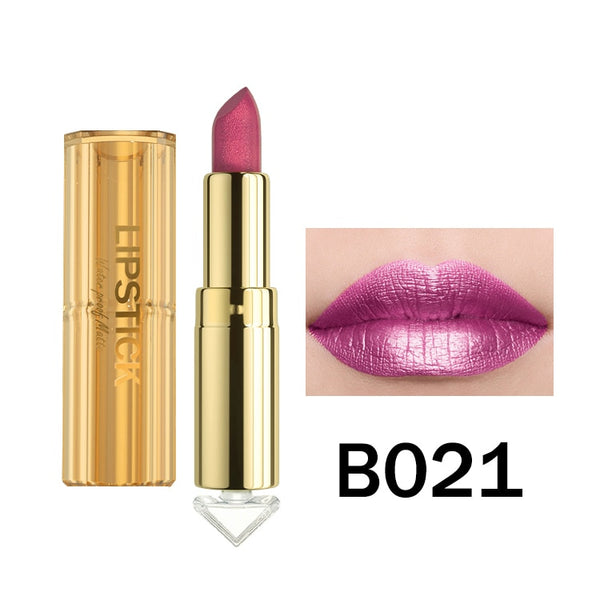 Sheer Kiss Proof Matte Glitter Lipstick