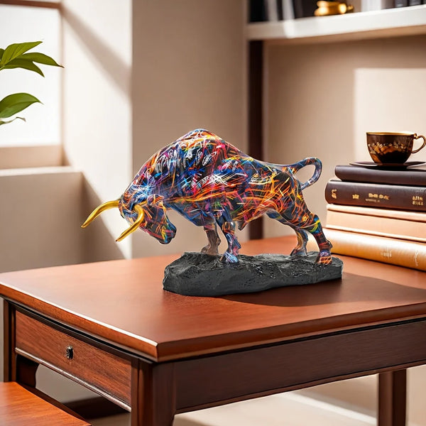 Bronze Bull Statue