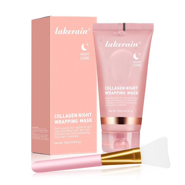 Collagen Wrap Mask And Brush Set