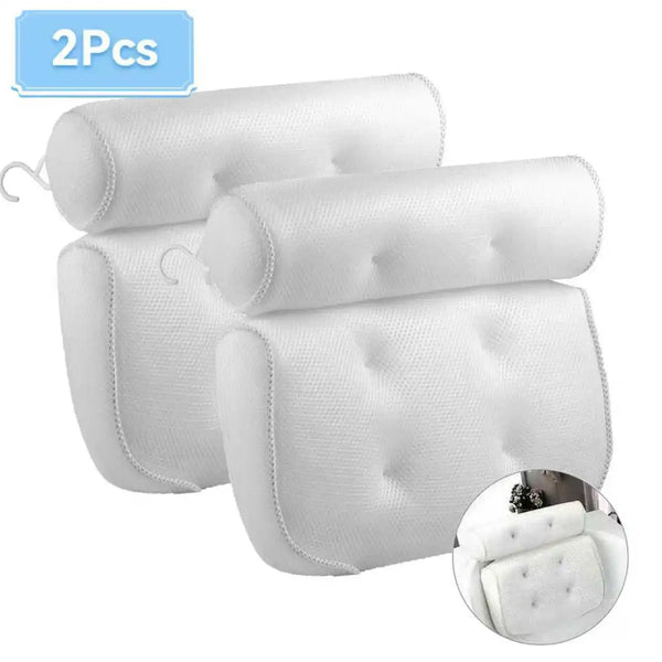 Spa Bathtub Pillow offering Neck and Back Support