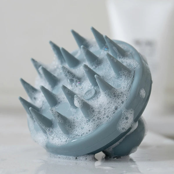 Head Massager with Shampoo/Hair Oil Dispenser
