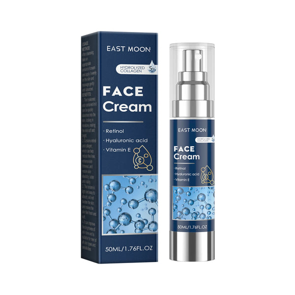 Hyaluronic Acid, Vitamin E + Retinol Face Cream for Men