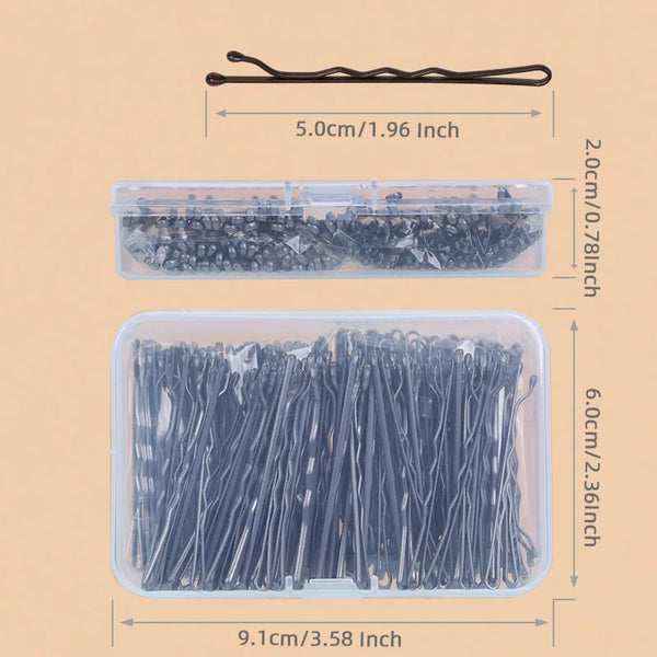 Wave Style Bobby Pins