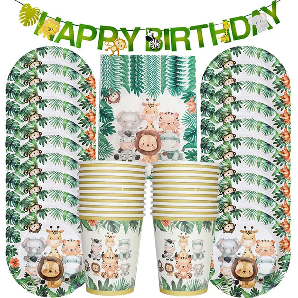 Jungle Animals Birthday Theme