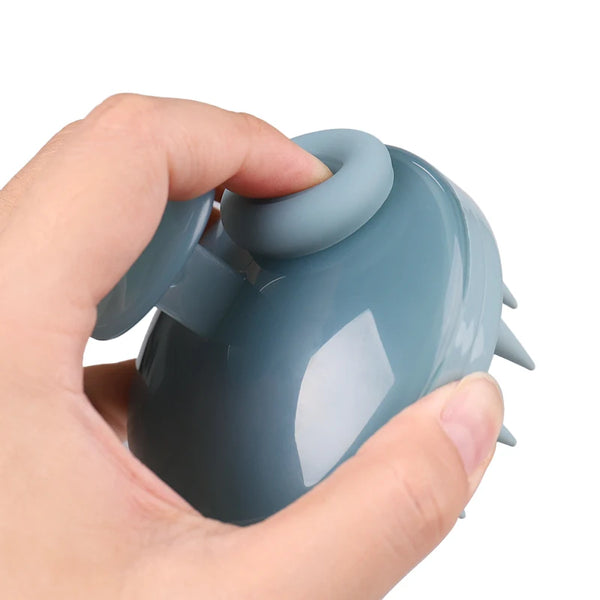 Head Massager with Shampoo/Hair Oil Dispenser