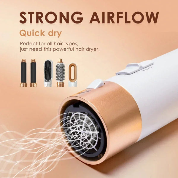 5 in 1 Professional Hair Dryer/Curler/Blower