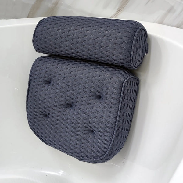 Spa Bathtub Pillow offering Neck and Back Support