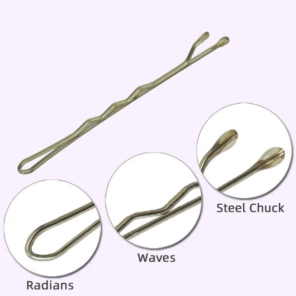 Wave Style Bobby Pins