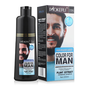 Natural Long Lasting Beard Dye Shampoo
