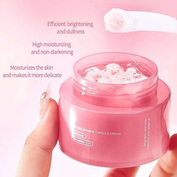 Korean Pink Collagen Capsule Cream with Niacinamide