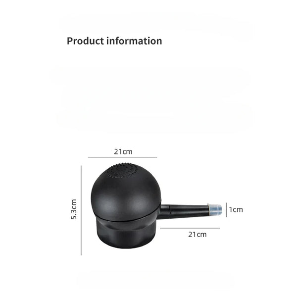 Nozzle Spray Applicator For Hair Building Fibers