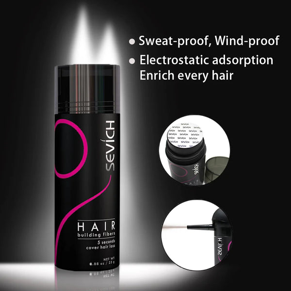 Natural Keratin Hair Fibers
