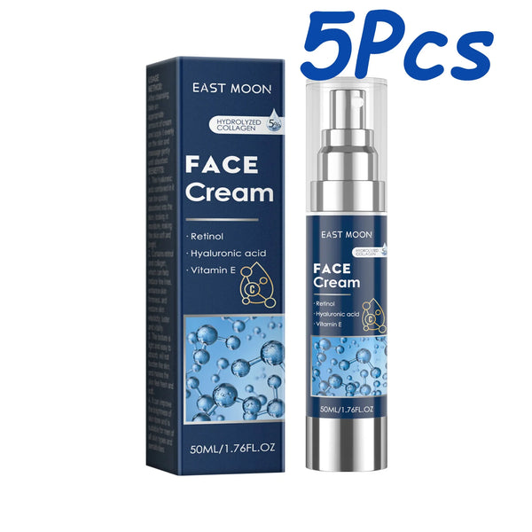 Hyaluronic Acid, Vitamin E + Retinol Face Cream for Men