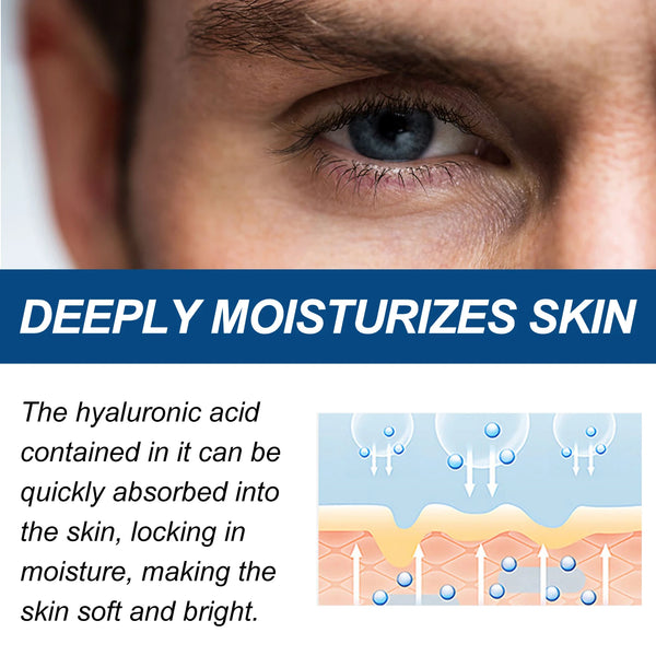 Hyaluronic Acid, Vitamin E + Retinol Face Cream for Men