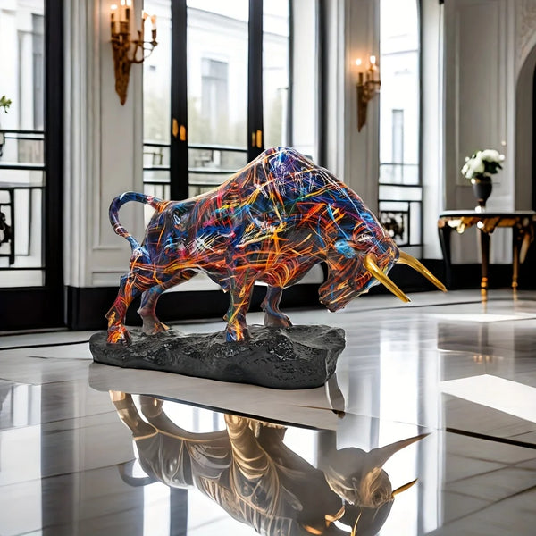 Bronze Bull Statue