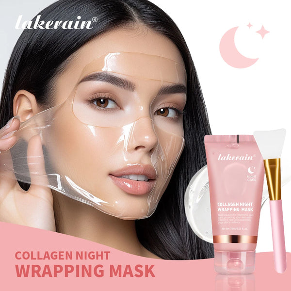Collagen Wrap Mask And Brush Set