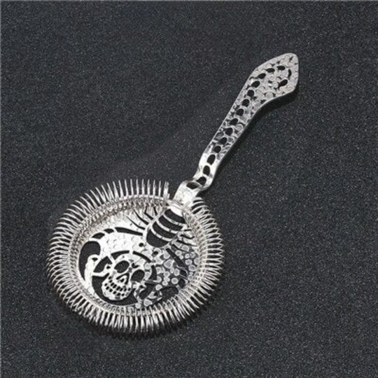 Skull, Clock or Scorpion Style Cocktail Strainer