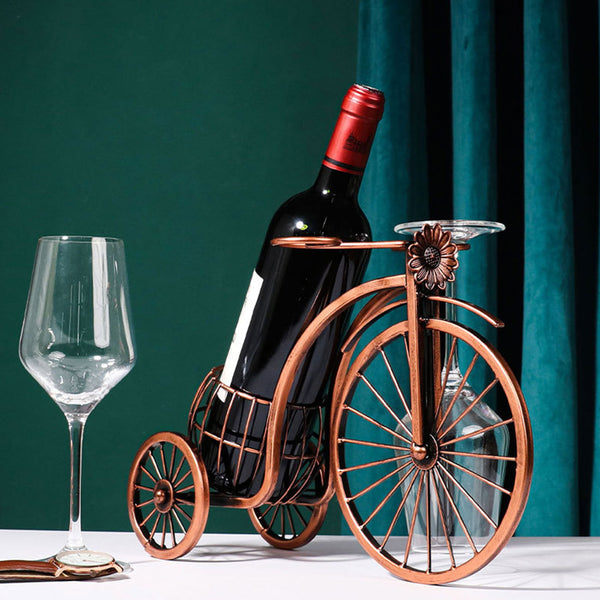 Vintage Tricycle Wine Bottle Holder