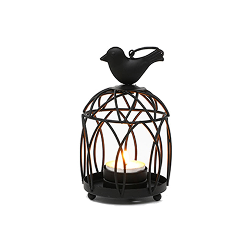 Bird Cage Candle Holders