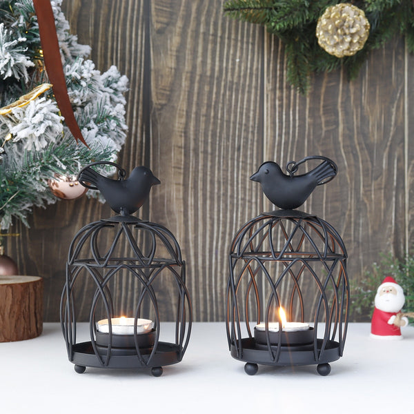 Bird Cage Candle Holders