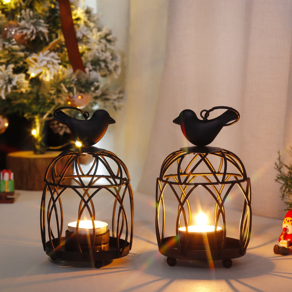 Bird Cage Candle Holders