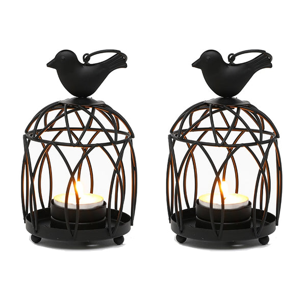 Bird Cage Candle Holders