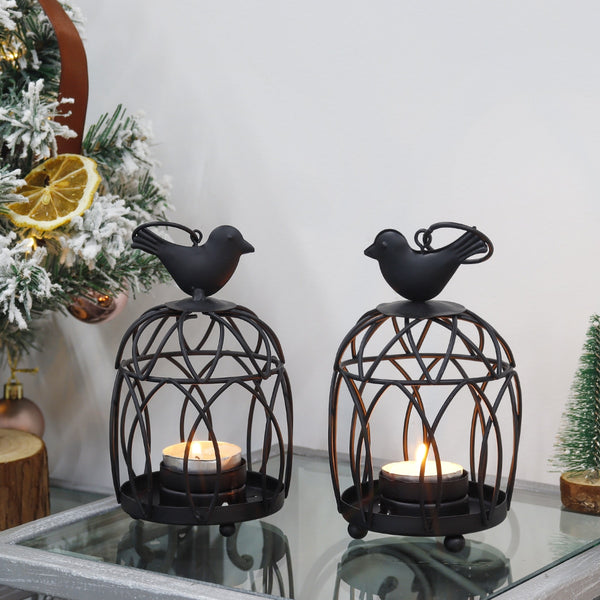 Bird Cage Candle Holders