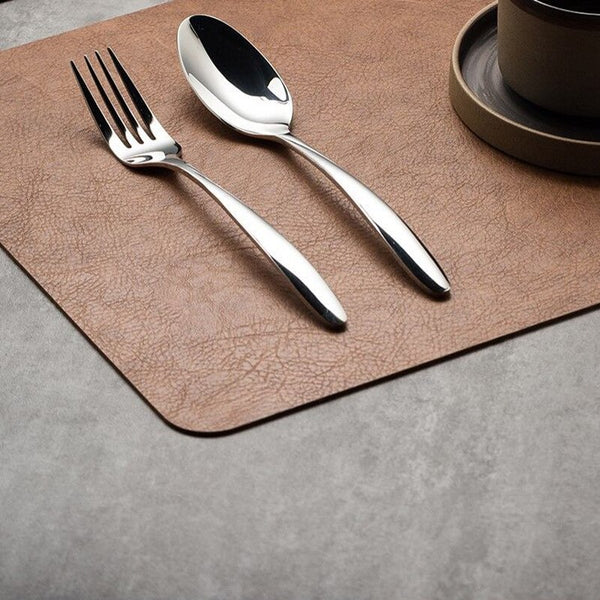 Luxurious Leather Placemats