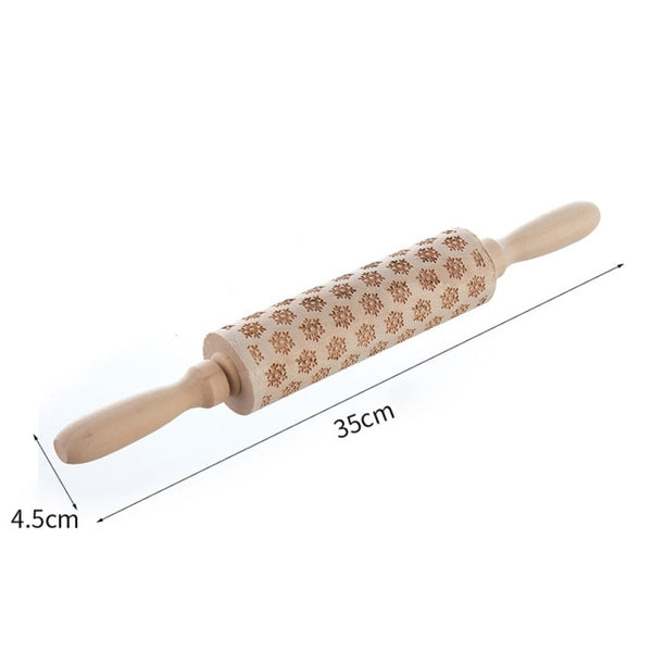 Christmas Designs - Rolling Pin