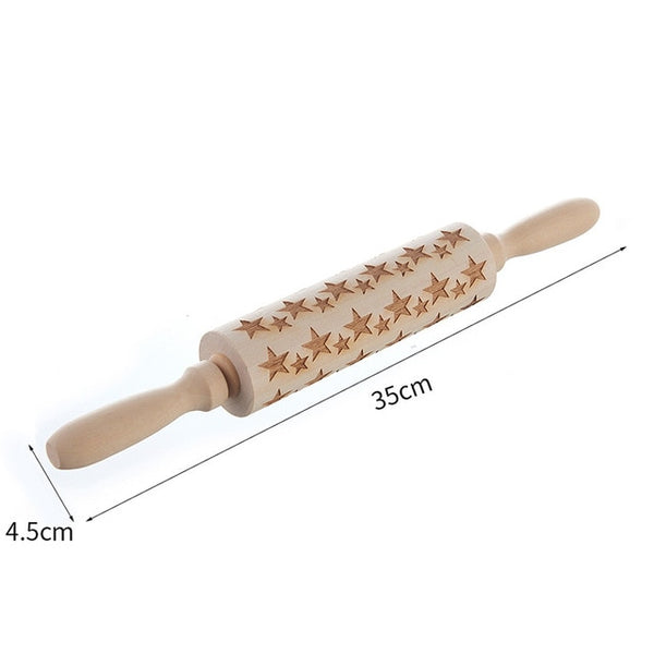 Christmas Designs - Rolling Pin