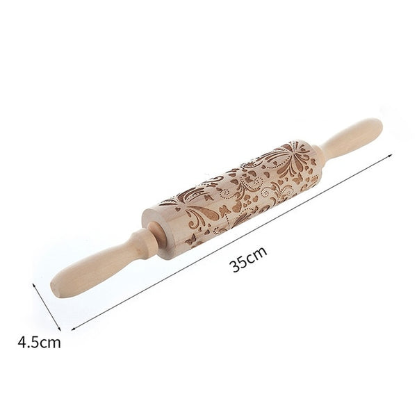Christmas Designs - Rolling Pin