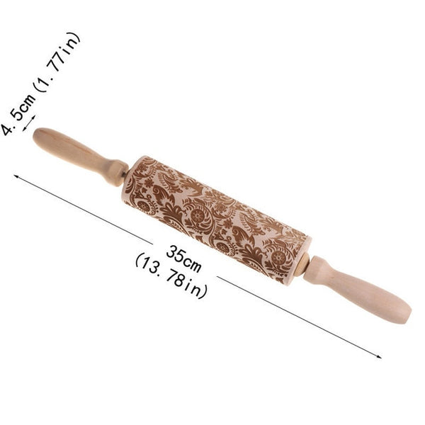 Christmas Designs - Rolling Pin