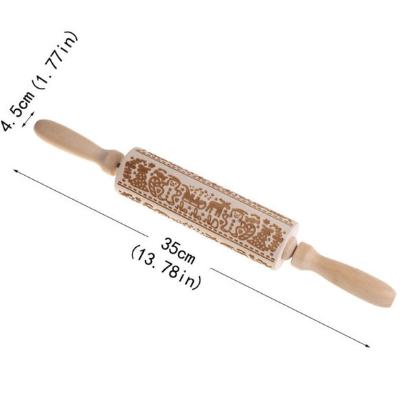 Christmas Designs - Rolling Pin