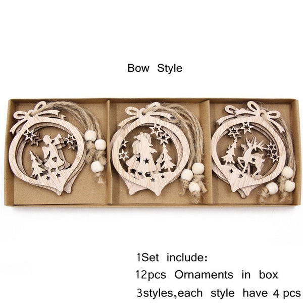Vintage Snowflake Christmas Ornaments
