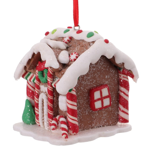 Christmas House Tree Ornament