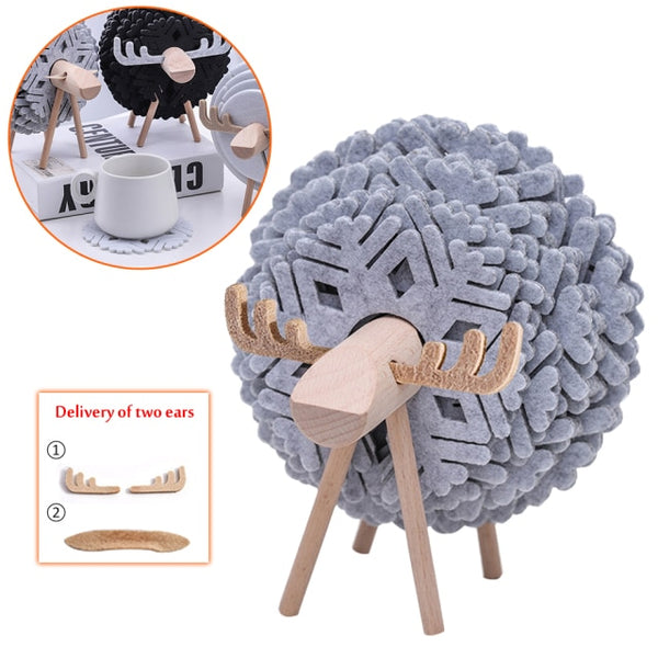 Decorative Sheep Coasters